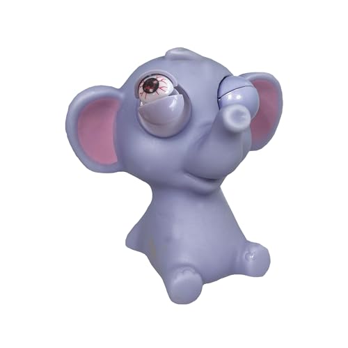 Wild Winkers - Elefant von Deluxebase Quetschspielzeug Neuheit Elefanten mit knallenden Augen, Squishy Tier Figur & Angstabbau Gadget für Gastgeschenke, sensorisches Spielen & Stressmanagement Wild Winkers - Elefant von Deluxebase Quetschspielzeug Neuheit Elefanten mit knallenden Augen, Squishy Tier Figur & Angstabbau Gadget für Gastgeschenke, sensorisches Spielen & Stressmanagement von Wild Winkers