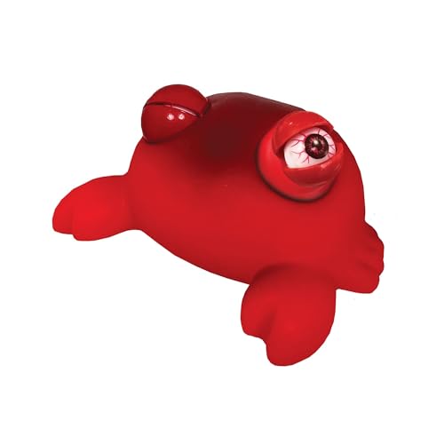 Wild Winkers - Krabbe von Deluxebase. Squeeze Toy Krabbe mit Popping Eyes. Stress-Zappelspielzeug für Erwachsene und Kinder. Squishy Toy Tierfiguren für Kinder. von Wild Winkers