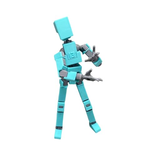 Articulated Multi Joint Doll – Mechanical Movable Action Figure for, Colorful Kids Toy for Imaginative, Flexible Cute Figures for Preschool, Early Learning, Home or Classroom Articulated Multi Joint Doll – Mechanical Movable Action Figure for, Colorful Kids Toy for Imaginative, Flexible Cute Figures for Preschool, Early Learning, Home or Classroom von WildHarmony