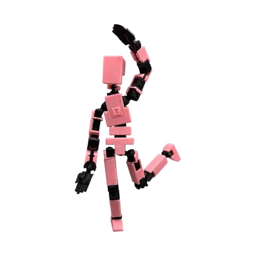 Articulated Multi Joint Doll – Mechanical Movable Action Figure for, Colorful Kids Toy for Imaginative, Flexible Cute Figures for Preschool, Early Learning, Home or Classroom Articulated Multi Joint Doll – Mechanical Movable Action Figure for, Colorful Kids Toy for Imaginative, Flexible Cute Figures for Preschool, Early Learning, Home or Classroom von WildHarmony