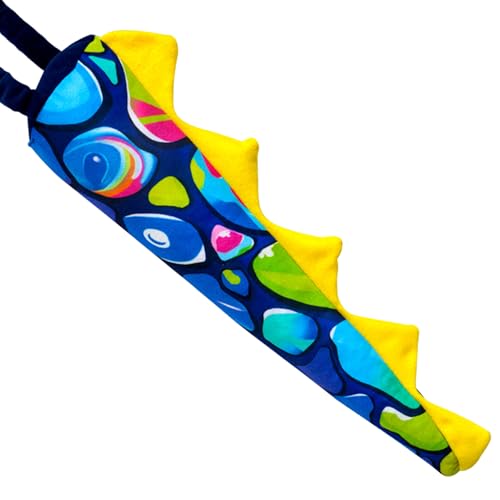 Dinosaur Tail for Kids – Cute Plush Costume Accessory with Adjustable Waist Strap | Bright Color Tail for Boys Girls Dress-Up, Birthday Celebrations, Cosplay Events, Classroom Activities von WildHarmony