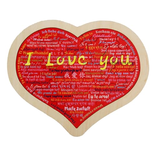 Herzförmige Bausteine – Liebesblock-Puzzle, I Love You Ziegelpuzzles in Herzform | Romantische Dekoration zum Jahrestag, romantische Dekoration zum Jahrestag, Valentinstagsgeschenke für Frauen und Herzförmige Bausteine – Liebesblock-Puzzle, I Love You Ziegelpuzzles in Herzform | Romantische Dekoration zum Jahrestag, romantische Dekoration zum Jahrestag, Valentinstagsgeschenke für Frauen und von WildHarmony