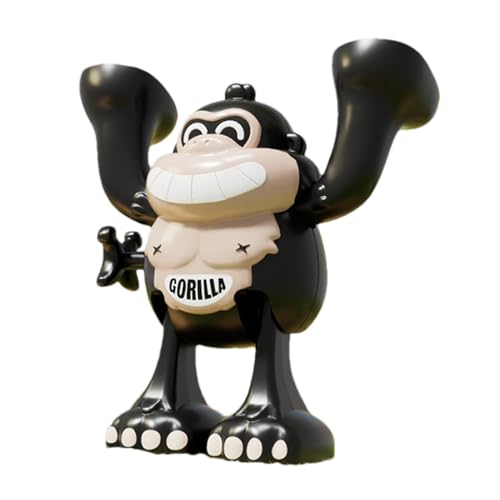 Interactive Wind-Up Toy – 360° Flipping gorela, Stunt Action Orangutan | Kids Clockwork Animal Toy, Cute Somersaulting gorela for Boys and Girls, for Birthdays, Holidays, Playful von WildHarmony