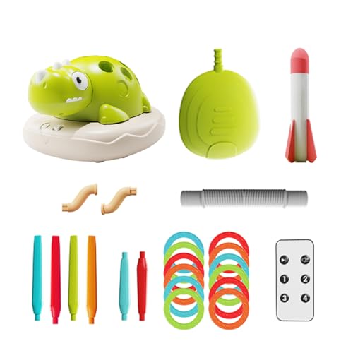 Stump Launch Dinosaur – Musical Jump Pad, Rocket | Active Agility Boosting Toy, Air Pressure Launcher Game, Kids Outdoor Sports Challenge, Backyard Competition for Boys Girls Family Parties von WildHarmony
