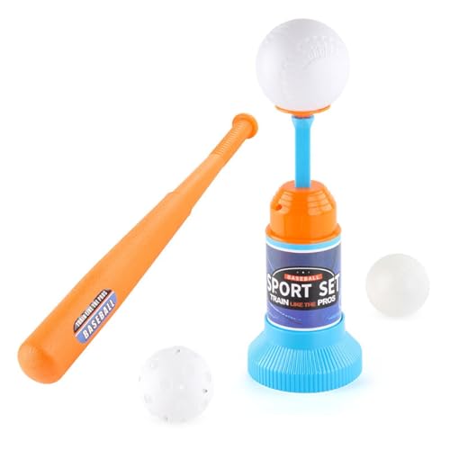 WildHarmony Baseball -T -Shirts für Kinder - Outdoor -Sportspiele für und Mädchen, Sportspiel mit 3 Bällen | Teesball -Schlag -T -Shirts Pitching -Maschine, Kinder ab 3 Jahren WildHarmony Baseball -T -Shirts für Kinder - Outdoor -Sportspiele für und Mädchen, Sportspiel mit 3 Bällen | Teesball -Schlag -T -Shirts Pitching -Maschine, Kinder ab 3 Jahren von WildHarmony