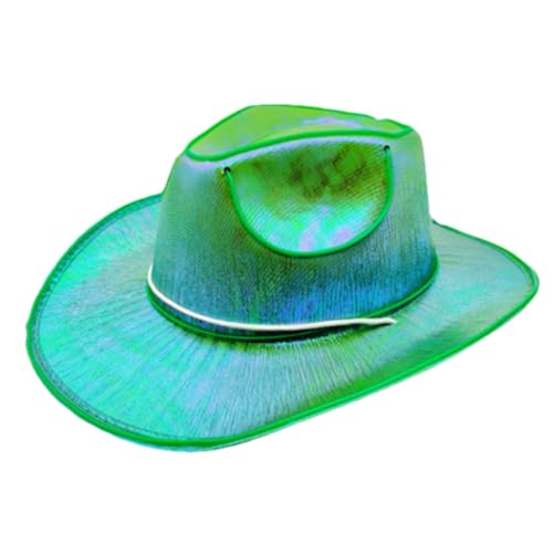 WildHarmony LED Glow Cowboy Hat for Adults | Bright Light Up Western Hat, Battery Operated Night Headwear for Cosplay, Dance Shows, Carnival Outfits, Neon Costume Accessory for Men Women Teens WildHarmony LED Glow Cowboy Hat for Adults | Bright Light Up Western Hat, Battery Operated Night Headwear for Cosplay, Dance Shows, Carnival Outfits, Neon Costume Accessory for Men Women Teens von WildHarmony