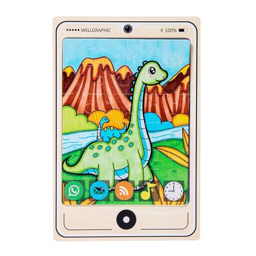 Wooden Kids Puzzle Game - Engaging 2D Brain Training Puzzle for Boys & Girls | Parent-Child Interactive Tabletop Toy, Educational Learning Puzzle for todlers & Preschoolers Wooden Kids Puzzle Game - Engaging 2D Brain Training Puzzle for Boys & Girls | Parent-Child Interactive Tabletop Toy, Educational Learning Puzzle for todlers & Preschoolers von WildHarmony