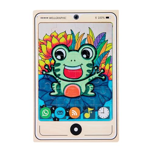 Wooden Kids Puzzle Game - Engaging 2D Brain Training Puzzle for Boys & Girls | Parent-Child Interactive Tabletop Toy, Educational Learning Puzzle for todlers & Preschoolers Wooden Kids Puzzle Game - Engaging 2D Brain Training Puzzle for Boys & Girls | Parent-Child Interactive Tabletop Toy, Educational Learning Puzzle for todlers & Preschoolers von WildHarmony