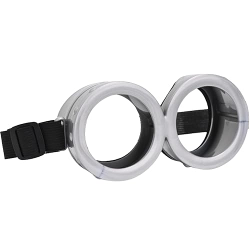 Wildarms Runde Brille für Kostüm Kinder Erwachsene mit verstellbarem Gummiband Lustiges Zubehör für Mottopartys, Cosplay, Karneval und Halloween (1) von Wildarms