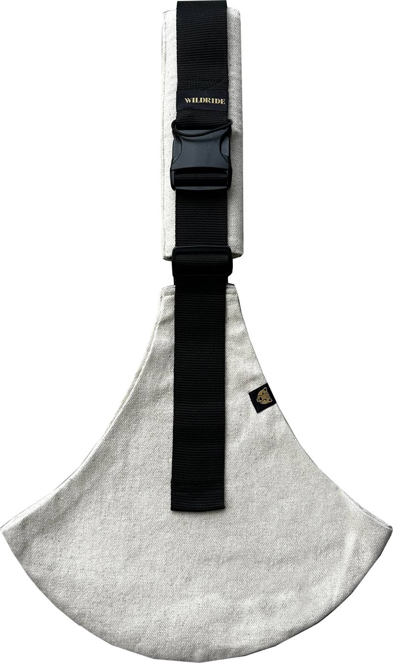 Wildride Babytrage, Sand Linen von Wildride