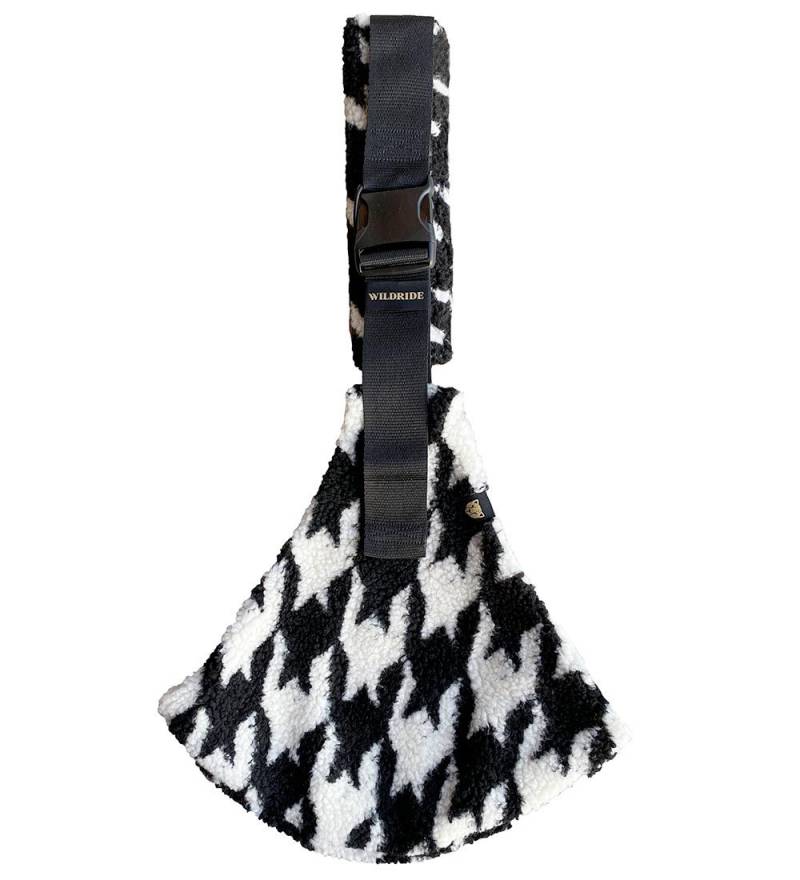 Wildride Babytrage - Teddy Hahnentrittmuster - Weiß/Black Hahnen - Wildride - One Size - Babytragen Wildride Babytrage - Teddy Hahnentrittmuster - Weiß/Black Hahnen - Wildride - One Size - Babytragen von Wildride