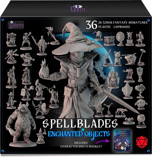 Wildspire Spellblades & Animated Objects Miniaturen für DND, D&D Miniaturen, Dungeons and Dragons Minis Figuren Wildspire Spellblades & Animated Objects Miniaturen für DND, D&D Miniaturen, Dungeons and Dragons Minis Figuren von Wildspire