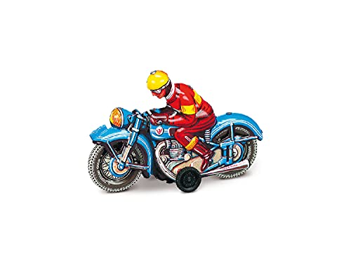 10589 - Wilesco Blechspielzeug - Motorrad, blau von Wilesco