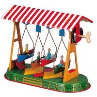 WILESCO 10402 Schaukel mit 4 Schiffchen, Uhrwerk von Wilesco