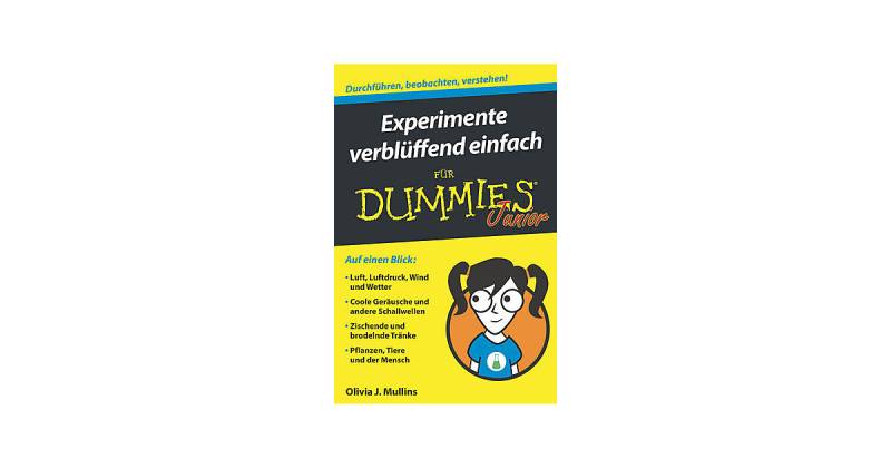 Buch - Experimente verblüffend einfach Dummies Junior  Kinder von Wiley-VCH Verlag