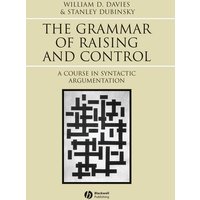 Grammar of Raising and Control von Wiley
