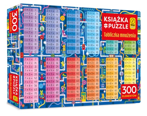 Buch & Puzzle.Multiplikationschild von Wilga Play
