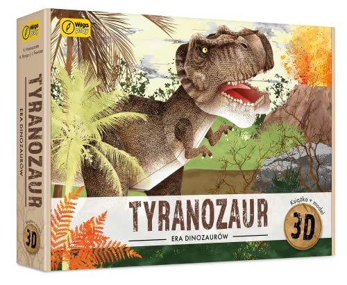 Tyranosaurier. 3D Buch & Puzzle von Wilga Play
