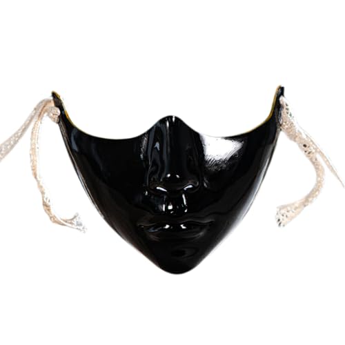 Wilgure Maskerade Halbgesichtsbedeckung Halloween Eyemask Kostüm Augenabdeckung Mundabdeckung Maskerade Kostümgreifung Für Frauen Männer von Wilgure