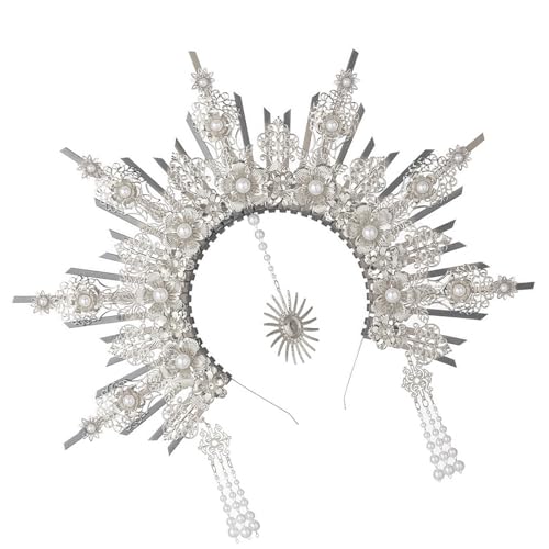 Wilgure Mehrzweck Elegante Medusas Engelskronen Kopfbedeckung Haardekoration Für Halloween Und Maskeraden Kostüme Verschleiß Wilgure Mehrzweck Elegante Medusas Engelskronen Kopfbedeckung Haardekoration Für Halloween Und Maskeraden Kostüme Verschleiß von Wilgure