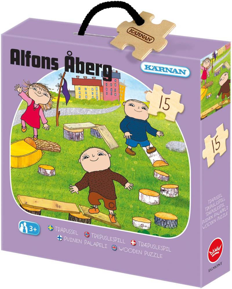 Alfons Åberg Puzzle 15 Teile von Willi Wiberg