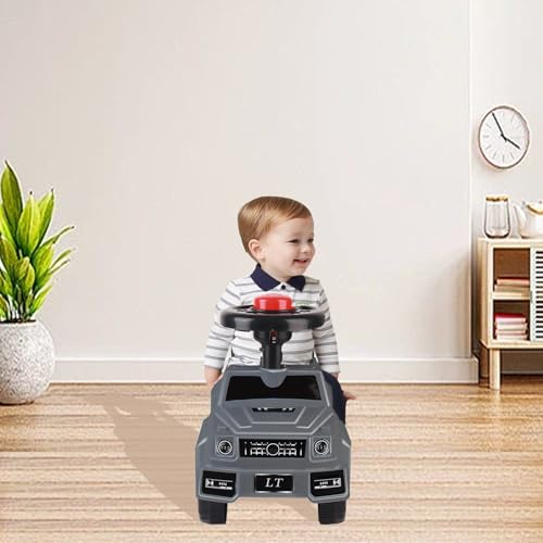 Lauflernhilfe für Kinder – Lauflernhilfe für Babys – Entwicklung der Motorik – Koordination und Raumwahrnehmung – Spielzeug für Kleinkinder – 48 x 22 x 34 cm, Grau Lauflernhilfe für Kinder – Lauflernhilfe für Babys – Entwicklung der Motorik – Koordination und Raumwahrnehmung – Spielzeug für Kleinkinder – 48 x 22 x 34 cm, Grau von Willonin