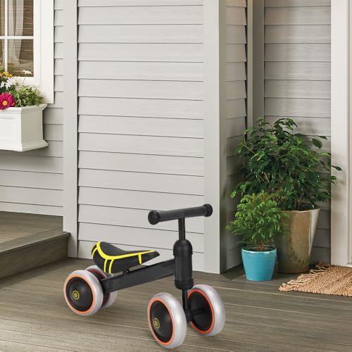 Laufrad für Kinder, Fahrrad, ohne Pedale, Spielzeug, Baby Walker, Mädchen, Jungen, Reitspielzeug, Lauflerner, geeignet für Babys von 10 Monaten bis 3 Jahren, Schwarz Laufrad für Kinder, Fahrrad, ohne Pedale, Spielzeug, Baby Walker, Mädchen, Jungen, Reitspielzeug, Lauflerner, geeignet für Babys von 10 Monaten bis 3 Jahren, Schwarz von Willonin