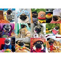 Doug the Pug Pug Life 1000-Piece Puzzle Doug the Pug Pug Life 1000-Piece Puzzle von Willow Creek Press