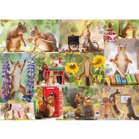 Gettin' Squirrelly 1000-Piece Puzzle von Willow Creek Press