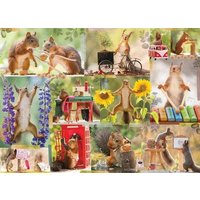 Gettin' Squirrelly 1000-Piece Puzzle von Willow Creek Press