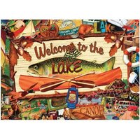 Welcome to the Lake 1000-Piece Puzzle von Willow Creek Press