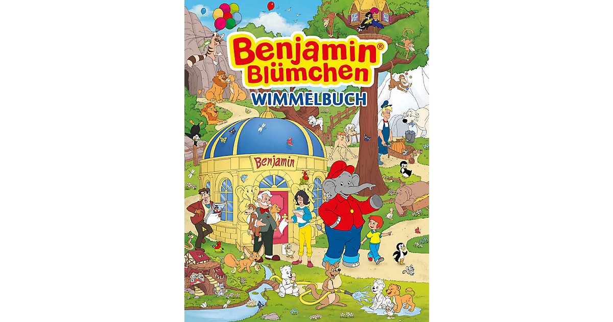 Buch - Benjamin Blümchen Wimmelbuch von Wimmelbuchverlag