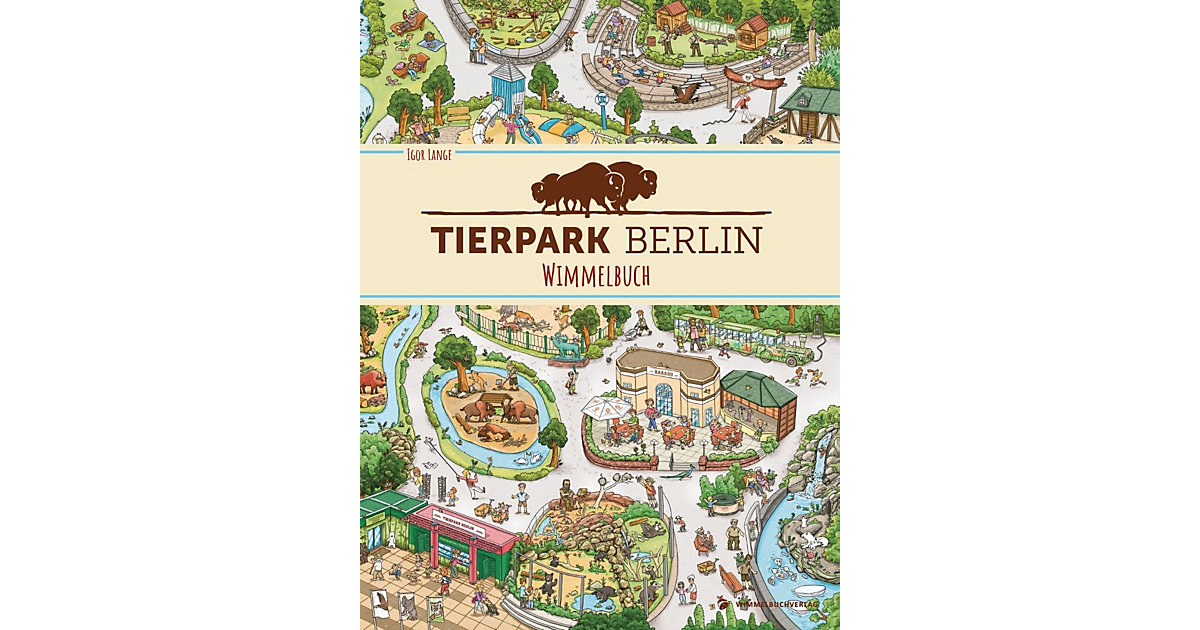 Buch - Tierpark Berlin Wimmelbuch von Wimmelbuchverlag