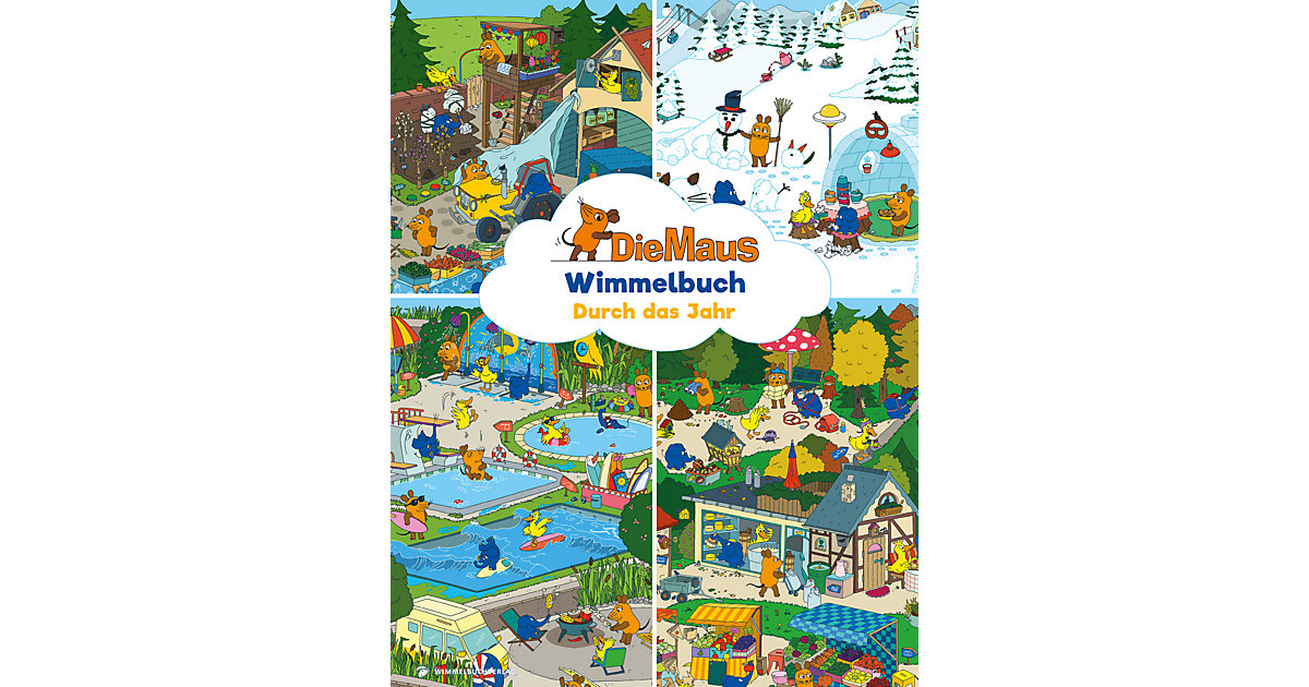 Buch - Die Maus Wimmelbuch - Durch das Jahr Buch - Die Maus Wimmelbuch - Durch das Jahr von Wimmelbuchverlag