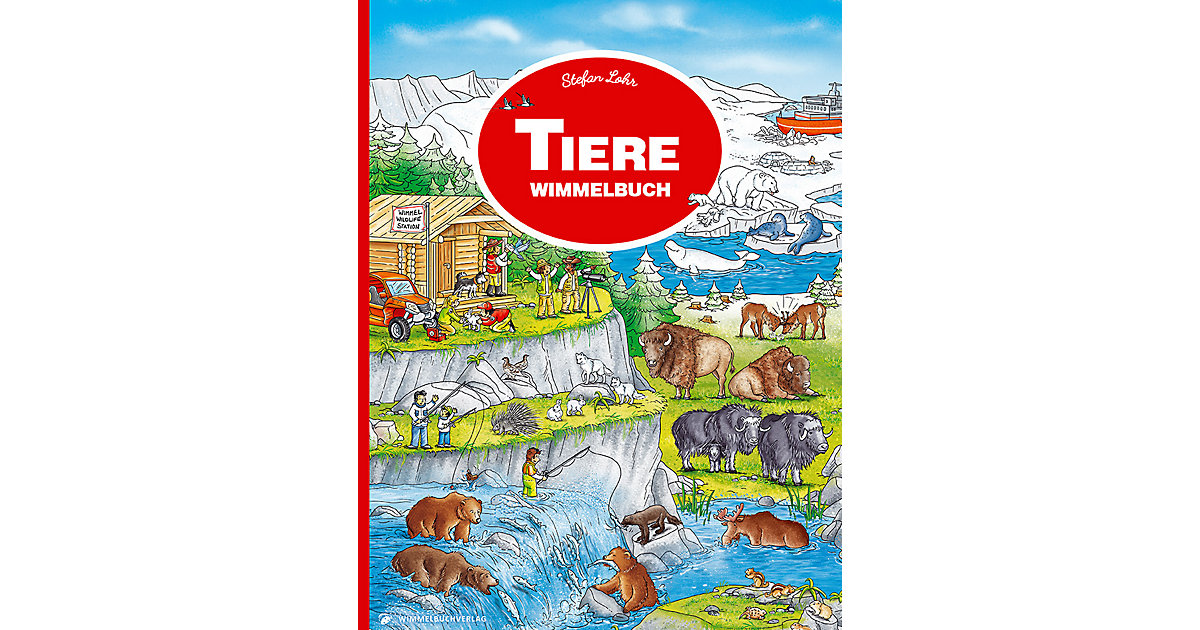 Buch - Tiere Wimmelbuch von Wimmelbuchverlag