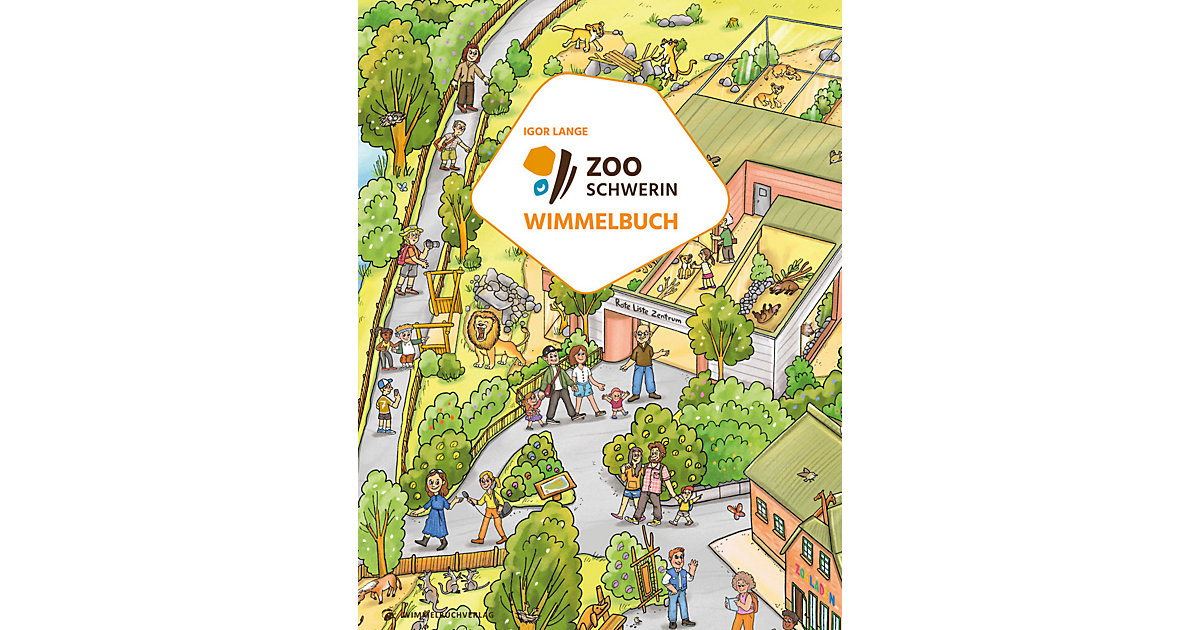 Buch - Zoo Schwerin Wimmelbuch von Wimmelbuchverlag