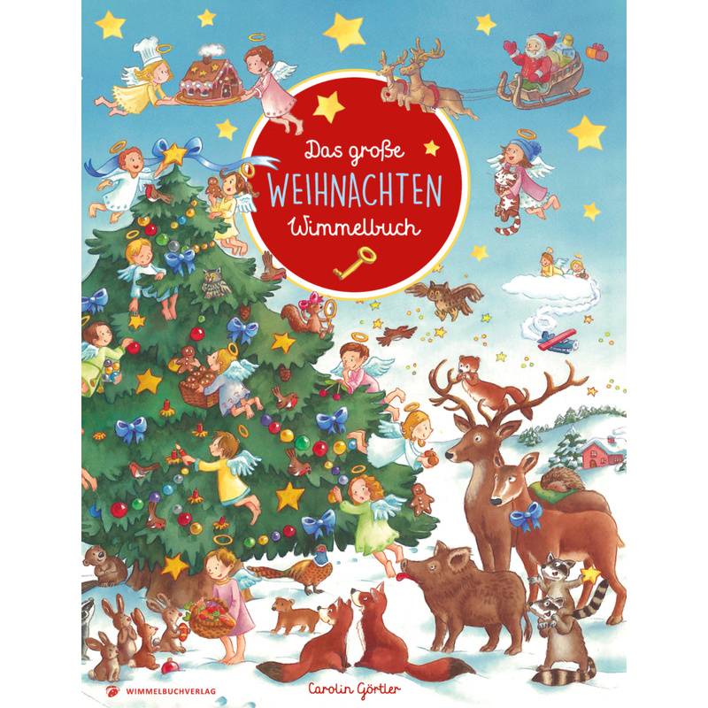 Das große Weihnachten Wimmelbuch von Wimmelbuchverlag