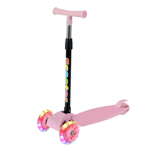 Tragbarer Scooter Mobiler Faltroller, Dreirad Mit L-E-D-Leuc-hten Für 2-8 Jahre Anfanger Pendeln Reisen Camping Zuhause Tragbarer Scooter Mobiler Faltroller, Dreirad Mit L-E-D-Leuc-hten Für 2-8 Jahre Anfanger Pendeln Reisen Camping Zuhause von Wimnqie