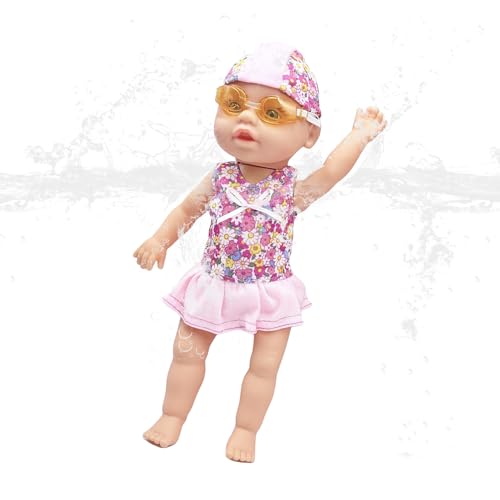 Wimnqie Babypuppe Für Den Pool,Elektrische Schwimmpuppe | Batteriebetriebene Badewannenfigur mit Schwimmfunktion für Badezimmer Schwimmbad Zuhause als Geburtstagsgeschenk für Mädchen Wimnqie Babypuppe Für Den Pool,Elektrische Schwimmpuppe | Batteriebetriebene Badewannenfigur mit Schwimmfunktion für Badezimmer Schwimmbad Zuhause als Geburtstagsgeschenk für Mädchen von Wimnqie