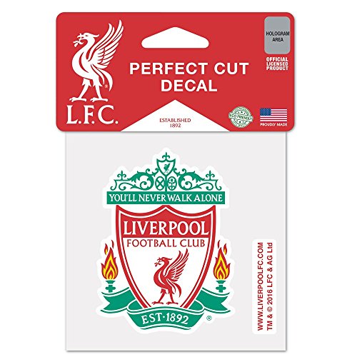 MLS Liverpool FC 4x4 Perfect Cut Farbaufkleber, Einheitsgröße, Teamfarbe MLS Liverpool FC 4x4 Perfect Cut Farbaufkleber, Einheitsgröße, Teamfarbe von Wincraft