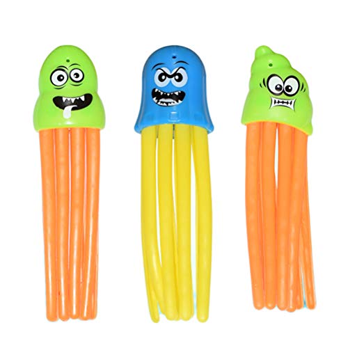 Wination Octopus-Tauchspielzeug für Kinder, Unterwasser Schwimmbad Spielzeug Octopus, Stringy Octopus Tintenfisch Wasserspielzeug, Octopus-Badespielzeug Tauchtintenfische, Schwimmen lernen Wination Octopus-Tauchspielzeug für Kinder, Unterwasser Schwimmbad Spielzeug Octopus, Stringy Octopus Tintenfisch Wasserspielzeug, Octopus-Badespielzeug Tauchtintenfische, Schwimmen lernen von Wination