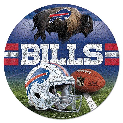 Wincraft NFL Buffalo Bills rund Puzzle Football 500 Teile pcs 51cm von Wincraft
