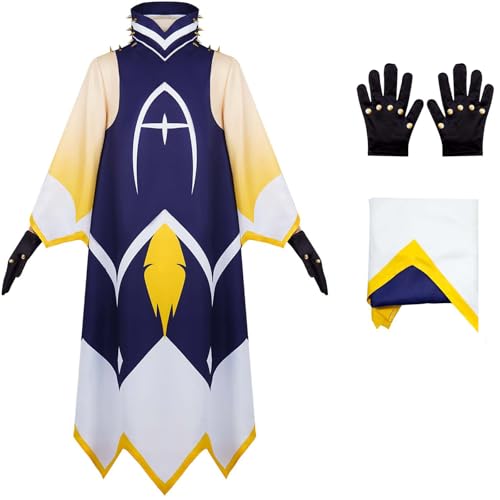 Windskids Adam Kostüm Herren Cosplay Hazbin Hotel Demon Adam Uniform mit Handschuhe für Halloween Karneval Party Geburtstag Maskerade Performance Verkleidung Windskids Adam Kostüm Herren Cosplay Hazbin Hotel Demon Adam Uniform mit Handschuhe für Halloween Karneval Party Geburtstag Maskerade Performance Verkleidung von Windskids