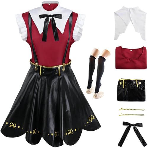 Windskids Ame Chan Cosplay Kostüm Damen Spiel Needy Girl Overdose Charakter Kangel Ame Chan Komplett JK Uniform Set für Fancy Dress Up Halloween Karneval Party Maskerade Anime Performance Verkleidung Windskids Ame Chan Cosplay Kostüm Damen Spiel Needy Girl Overdose Charakter Kangel Ame Chan Komplett JK Uniform Set für Fancy Dress Up Halloween Karneval Party Maskerade Anime Performance Verkleidung von Windskids