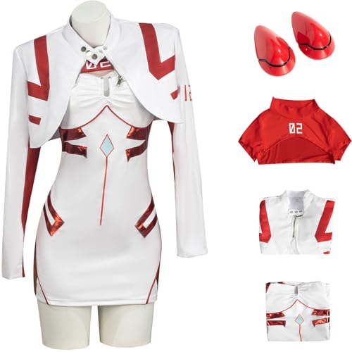 Windskids Asuka Kostüm Damen Cosplay Eva Asuka Komplett Biker Uniform Set Jacke Top Rock Haarnadel für Fancy Dress Up Halloween Karneval Party Maskerade Anime Theater Performance Verkleidung Windskids Asuka Kostüm Damen Cosplay Eva Asuka Komplett Biker Uniform Set Jacke Top Rock Haarnadel für Fancy Dress Up Halloween Karneval Party Maskerade Anime Theater Performance Verkleidung von Windskids