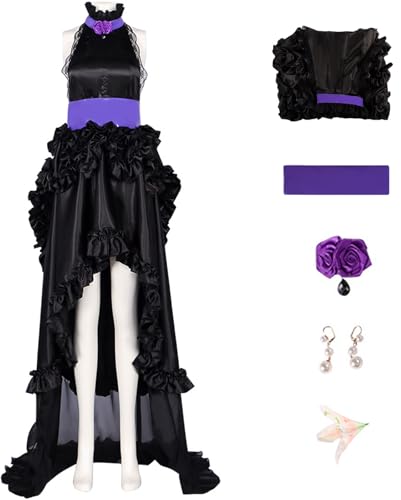 Windskids Ayanami Rei Kostüm Damen Cosplay EVA Flower of Words Ayanami Rei Uniform Abendkleid mit Zubehör Set für Fancy Dress Up Halloween Karneval Party Maskerade Anime Performance Verkleidung Windskids Ayanami Rei Kostüm Damen Cosplay EVA Flower of Words Ayanami Rei Uniform Abendkleid mit Zubehör Set für Fancy Dress Up Halloween Karneval Party Maskerade Anime Performance Verkleidung von Windskids