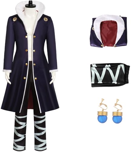 Windskids Chrollo Lucilfer Kostüm Herren Cosplay Anime Hunter × Hunter Phantom Troupe Anführer Chrollo Lucilfer Uniform Jacke Hose Ohrringe Set für Halloween Karneval Party Maskerade Verkleidung Windskids Chrollo Lucilfer Kostüm Herren Cosplay Anime Hunter × Hunter Phantom Troupe Anführer Chrollo Lucilfer Uniform Jacke Hose Ohrringe Set für Halloween Karneval Party Maskerade Verkleidung von Windskids