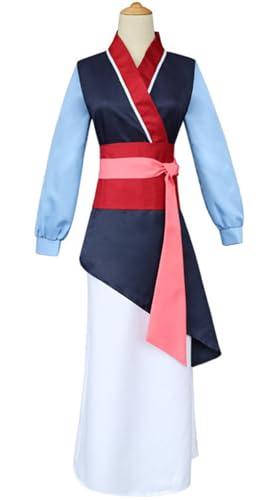 Windskids Damen Mulan Kostüm Komplett Antiker Kung Fu für Fancy Dress Up Halloween Weihnachten Karneval Party Geburtstag Maskerade Performance Mulan Verkleidung Windskids Damen Mulan Kostüm Komplett Antiker Kung Fu für Fancy Dress Up Halloween Weihnachten Karneval Party Geburtstag Maskerade Performance Mulan Verkleidung von Windskids