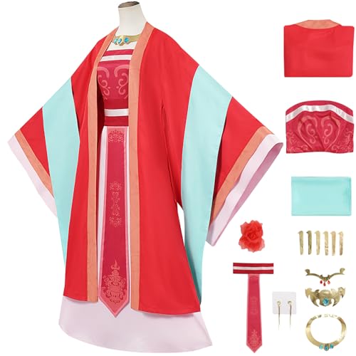 Windskids Gyokyouhi Kostüm Damen Cosplay Apothecary Diaries Gyokyouhi Hanfu Komplett Uniformen mit Zubehör Set für Fancy Dress Up Halloween Karneval Party Maskerade Anime Performance Verkleidung Windskids Gyokyouhi Kostüm Damen Cosplay Apothecary Diaries Gyokyouhi Hanfu Komplett Uniformen mit Zubehör Set für Fancy Dress Up Halloween Karneval Party Maskerade Anime Performance Verkleidung von Windskids