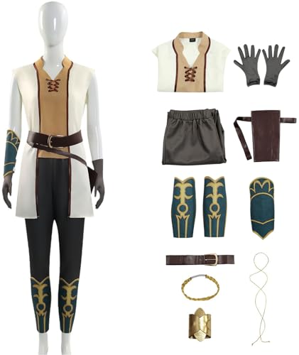 Windskids Héra Kostüm Damen Cosplay Rohan Prinzessin Héra Komplett Kampf Uniform Top Hose mit Zubehör Set für Fancy Dress Up Halloween Karneval Party Geburtstag Maskerade Performance Verkleidung Windskids Héra Kostüm Damen Cosplay Rohan Prinzessin Héra Komplett Kampf Uniform Top Hose mit Zubehör Set für Fancy Dress Up Halloween Karneval Party Geburtstag Maskerade Performance Verkleidung von Windskids
